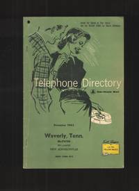 cover of Telephone Directory, December 1962, Waverly, Tenn. , Mcewen Including New Johnsonville