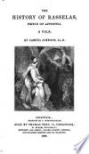 The History Of Rasselas Prince Of Abissinia