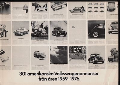 301 amerikanska Volkswagenannonser från åren…