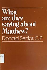 What are They Saying About Matthew?