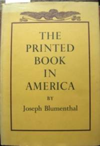 image of The Printed Book in America