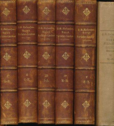 Norsk Forfatterleksikon 1814-1880. 1-6. Paa…