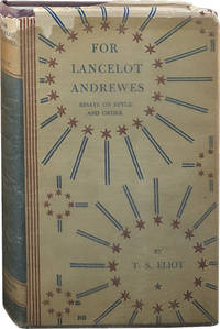 For Lancelot Andrewes; Essays on Style and Order