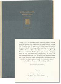 Out of the Cellar: A Garland for Cantina (First Edition, one of 75 numbered and signed copies)