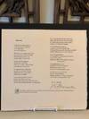 Berryman - Broadside Signed by the Poet