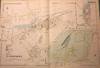 EATONTOWN/ MONMOUTH PARK/ OCEANPORT. NJ MAP. FROM WOLVERTON'S “ATLAS OF MONMOUTH COUNTY,” 1889