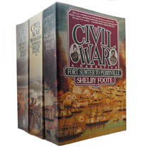 cover of THE CIVIL WAR : A NARRATIVE IN 3 VOLUMES Fort Sumter to Perryville; Fredericksburg to Meridian; Red River to Appomattox