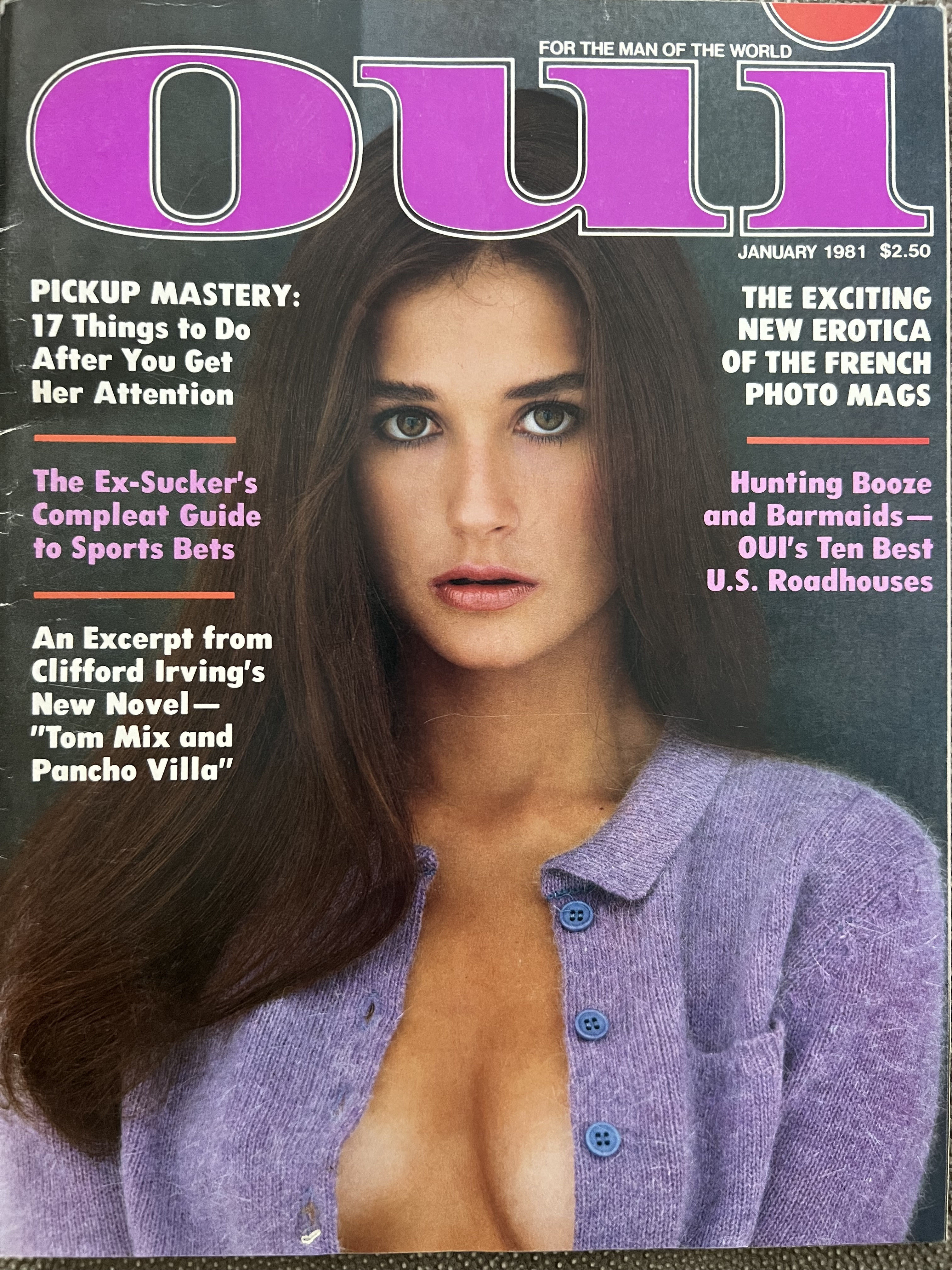 Demi moore oui magazine 1981