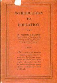 image of Introduction To Education. The Appleton Series in Supervision and Traning