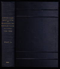 image of Transactions of the American Institute of Electrical Engineers: April 25 to June 30, 1911, Vol. XXX, Part II