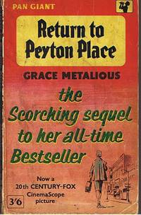 cover of RETURN TO PEYTON PLACE