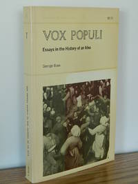 Vox Populi.  Essays in the History of an Idea