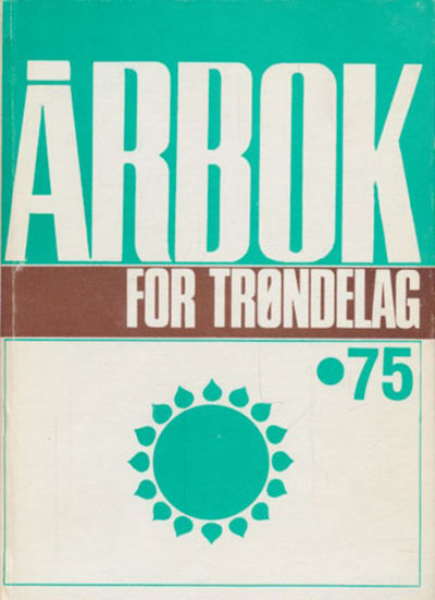 ÅRBOK FOR TRØNDELAG.