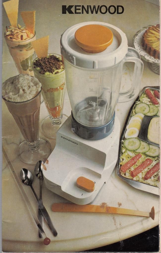 Kenwood Blender Instruction And Recipe Book Model A520A Used Books