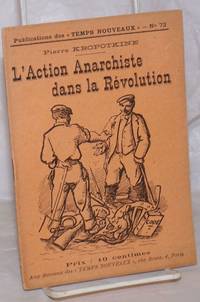 image of L'Action Anarchiste dans la Révolution