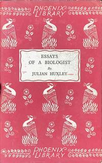 cover of Essays of a biologist