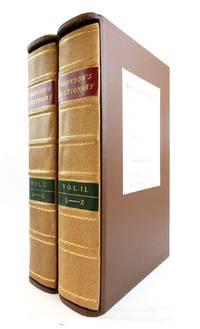 image of A DICTIONARY OF THE ENGLISH LANGUAGE (2 VOLUMES)