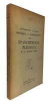 Contribution a l'etude physique et radiologique des epanchements pleuraux de la grande cavite