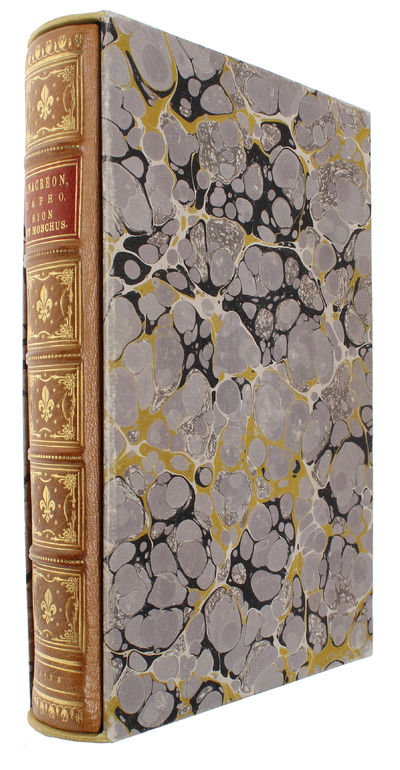 Anacréon, Sapho, Bion et Moschus, traduction nouvelle en prose, suivie de la Veillée des fêtes de Vénus, et d'un choix de pièces de différens auteurs (+) Héro et Léandre Pöeme de Musée. - ["AMONG THE MOST BEAUTIFUL BOOKS OF THE CENTURY"] (photo 6)