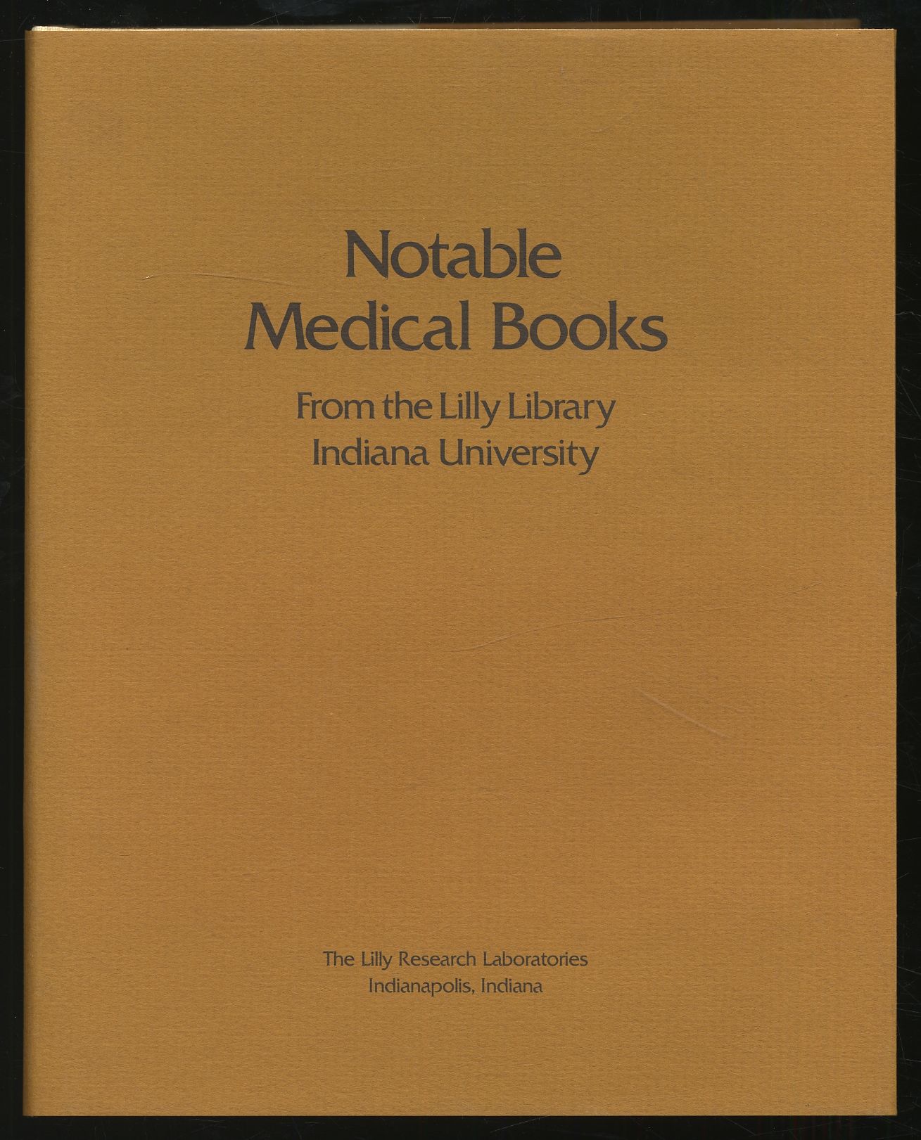 Notable Medical Books from the Lilly Library India