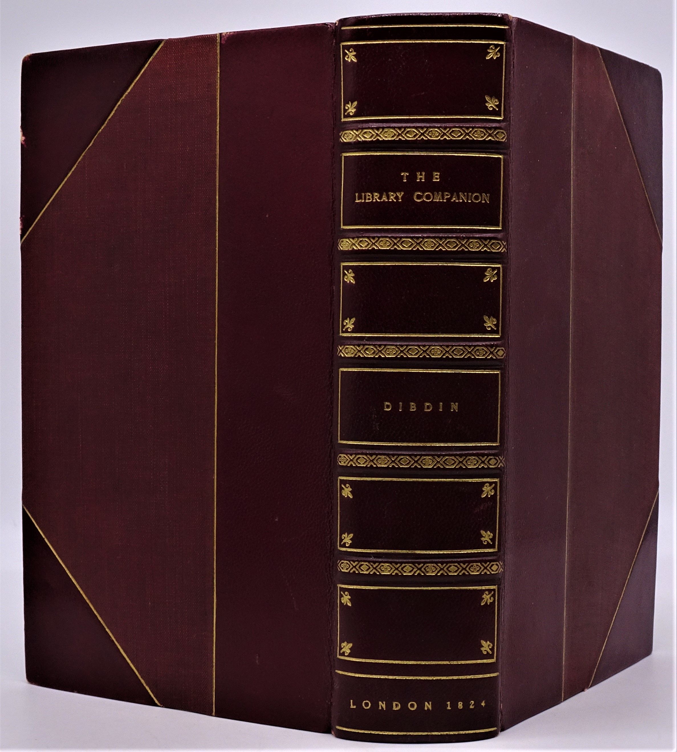 First Edition Whitman Bennett Binding - The Library Companion by Rev. T. F.  Dibdin | Biblio