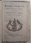 Degli uomini tali quali sono o come dovrebbero essere, opera di sentimento.; Translated by Orazio degli Arrighi Landini