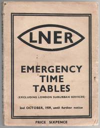 cover of Emergency Time Tables (excluding London Suburban Services) 2nd October, 1939, until further notice