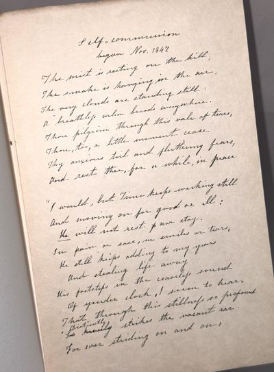 Self-Communion, a Poem