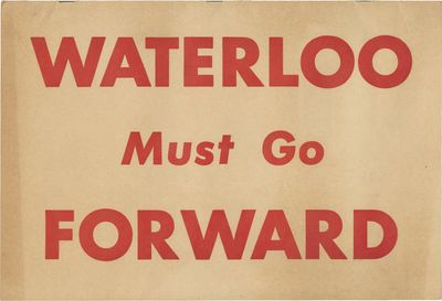 Waterloo Must Go Forward (Original investment prospectus for downtown Waterloo, Iowa, circa 1956)