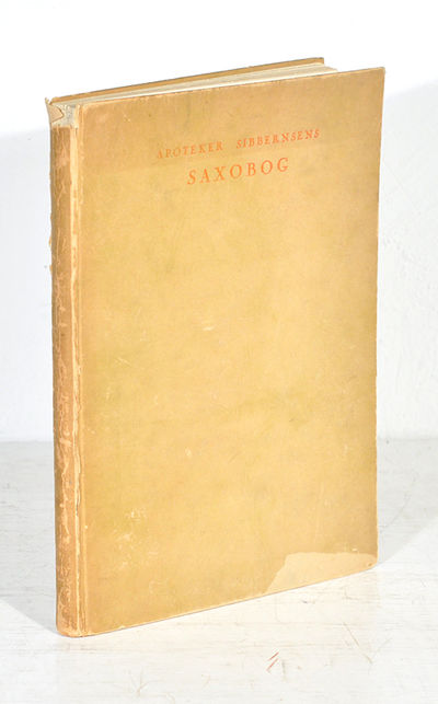 Apoteker Sibbernsens Saxobog. Saxos…