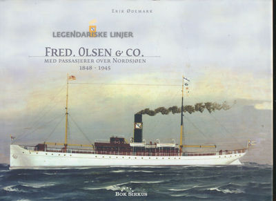 Fred. Olsen & Co. med passasjerer over Nordsjøen.…