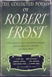 COLLECTED POEMS OF ROBERT FROST with AUTOGRAPH MANUSCRIPT POEM