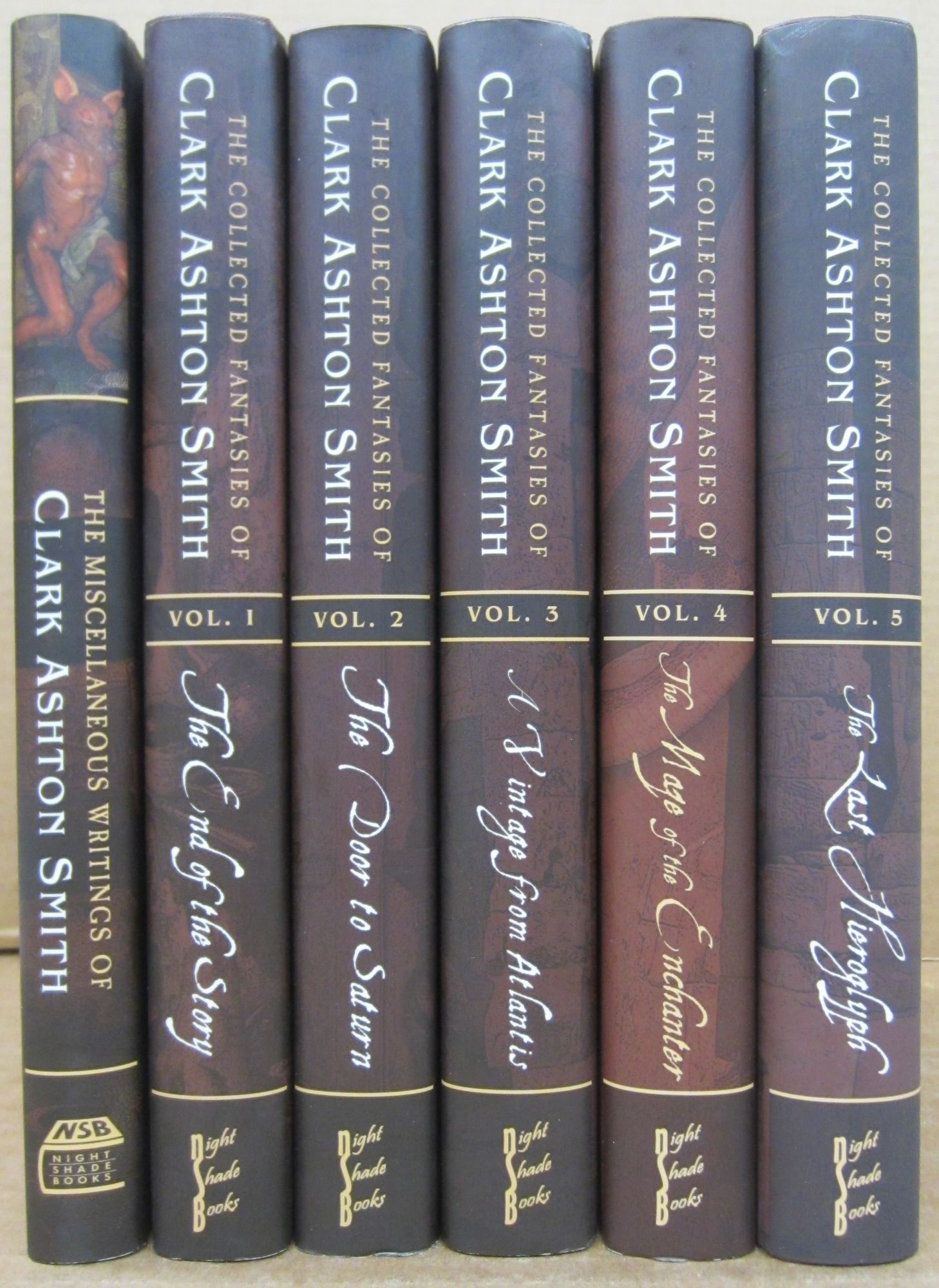 The Collected Fantasies of Clark Ashton Smith Volume 4: The