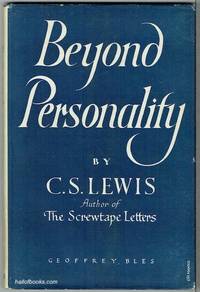 cover of Beyond Personality: The Christian Idea of God