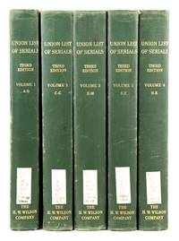 Union List of Serials in Libraries of the United States and Canada [Five Vols., complete]