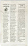 Lincoln Mourning Broadside