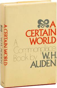 A Certain World: A Commonplace Book [Uncorrected Proof]
