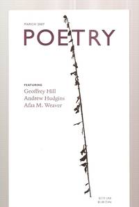 cover of Poetry Volume CLXXXIX Number 6 March 2007