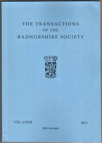 cover of The Transactions of the Radnorshire Society Vol.LXXXI 2011