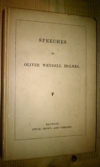 image of SPEECHES BY OLIVER WENDELL HOLMES