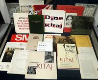R.B. Kitaj: lot of artist, exhibit and gallery catalogs and ephemera