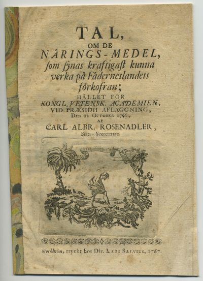 Tal, om de närings-medel som synas kraftigast…