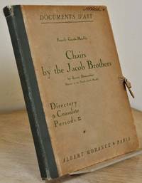CHAIRS BY THE JACOB BROTHERS. Directory and Consulate Periods. Documents D'Art. French Garde Meuble.