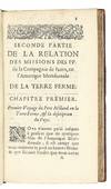 Relation des missions des PP. de la...; (photo 4)