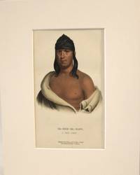 Pa-She-Pa-Haw, A Sauk Chief (Pashepahaw, or The Stabber): Indian Tribes plate by McKenney and Hall - 1850