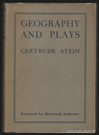 Geography and Plays. by STEIN, Gertrude - 1922