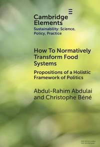How To Normatively Transform Food Systems