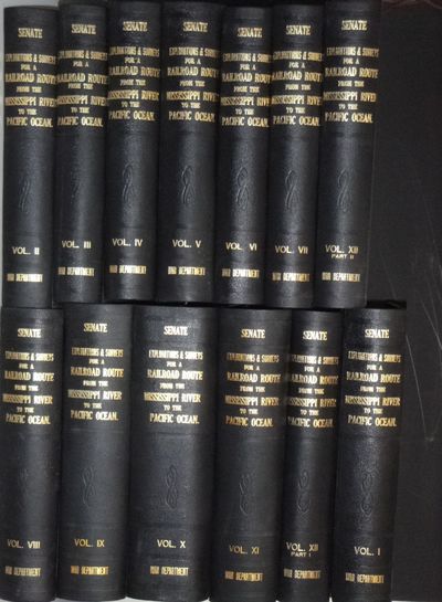 Reports of Explorations and Surveys, to Ascertain the Most Practical and Economical Route for a Railroad from the Mississippi River to the Pacific Ocean Made Under the Directions of the Secretary of the War in 1853-1854. 33d Congress. 2nd Senate. Ex. Do