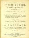 View Image 1 of 4 for The faerie queene ... with an exact collation of the two original editions, published by himself at ... Inventory #44948