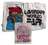 [Flyer and T-Shirt For Lavender World's Fair]